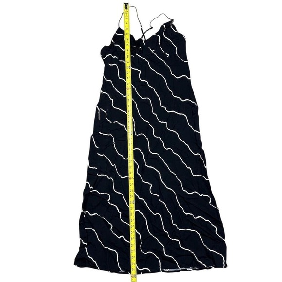 NWT Madewell Women's Layton Midi Slip Dress Size 14 Squiggle Print Multicolor - Picture 6 of 11